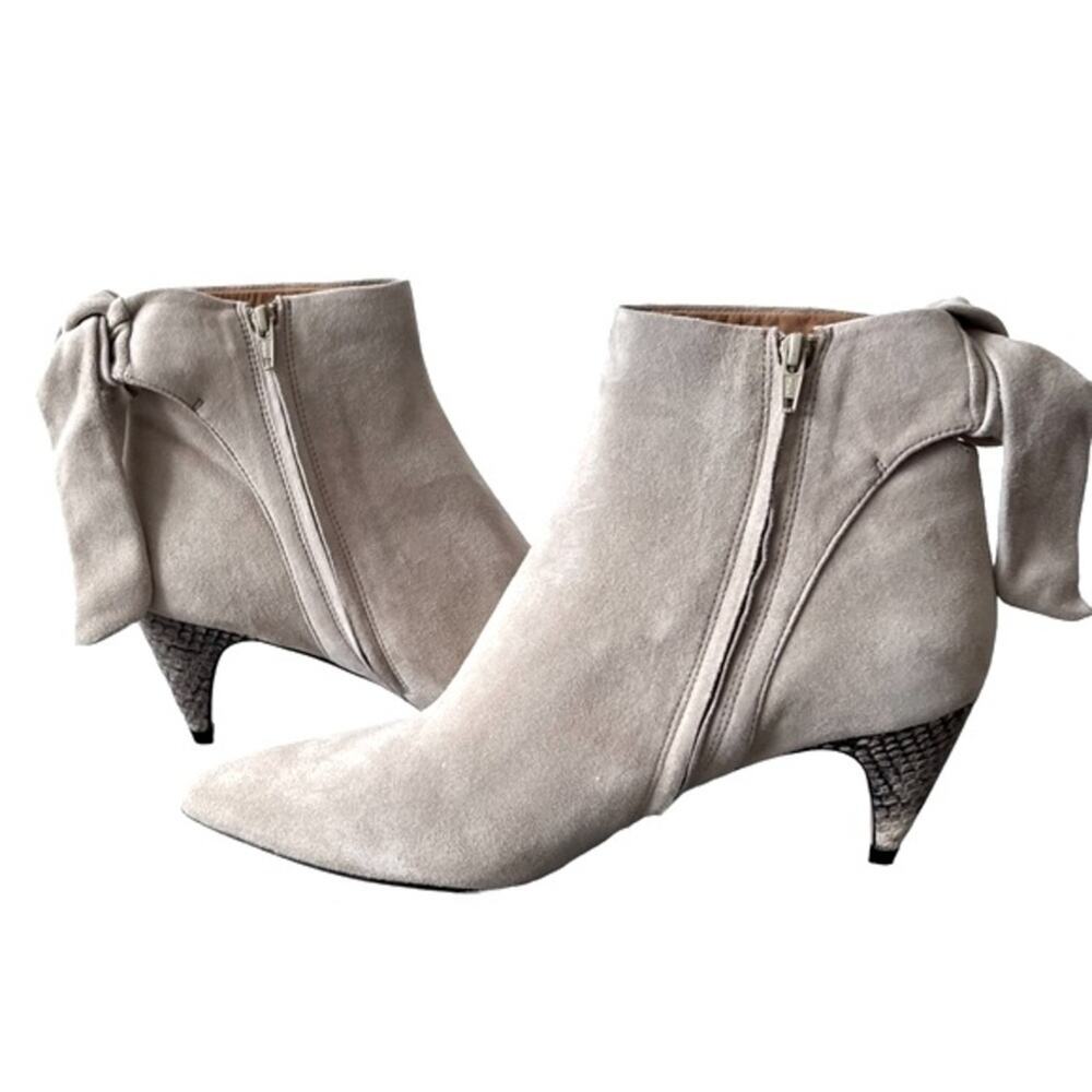 Joie Rena Suede Kitten Heel Ankle
Boots Size 39.5 EU